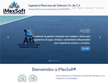 Tablet Screenshot of imexsoft.com